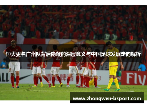 恒大更名广州队背后隐藏的深层意义与中国足球发展走向解析